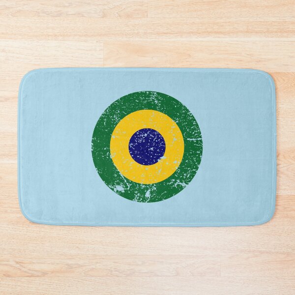 Artikelvorschau, Brasilianisches Hoheitsabzeichen / Emblem - Abgenutzt / Verwittert / Gealtert / Grunge (Groß) entworfen und verkauft von STUDIO-72.