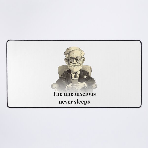 Item preview, The Unconscious Never Sleeps | Funny Psychology  Shirt | Therapist Gift | Psych Major | Ex Humor |  They Saw It Coming Collection designed and sold by De Aqui y de Alla Studio.