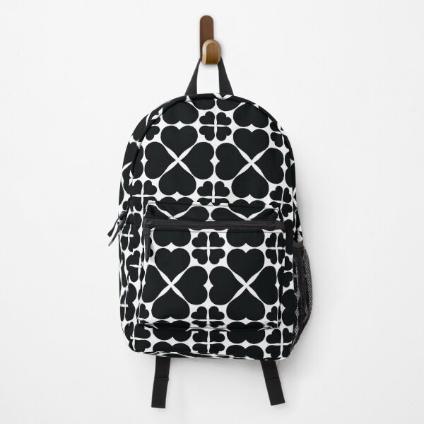 Item preview, Black Hearts on White designed and sold by Digitalmyth's Designs.