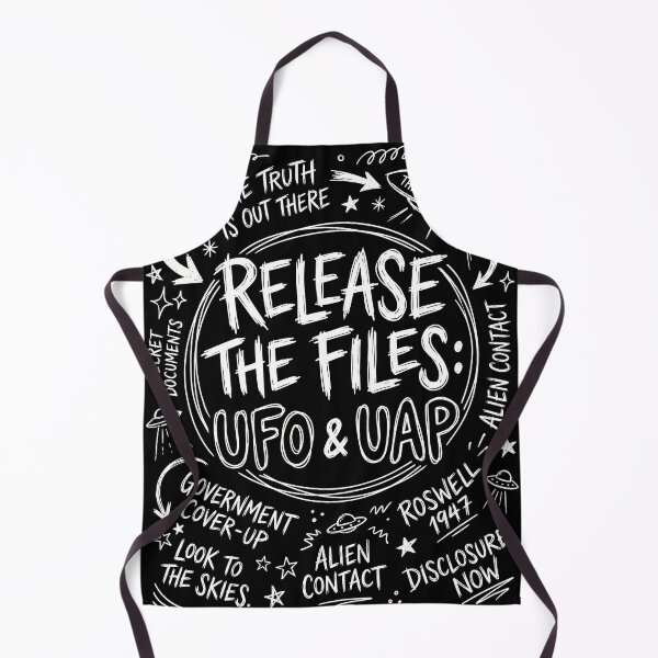 Item preview, Release the Files – UFO & UAP Disclosure Design | Alien Contact Conspiracy Roswell 1947 designed and sold by ArcaneArtistry.