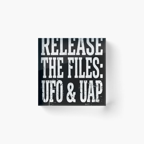 Item preview, Release the Files – UFO & UAP Disclosure Design | Alien Contact Conspiracy Roswell 1947 designed and sold by ArcaneArtistry.