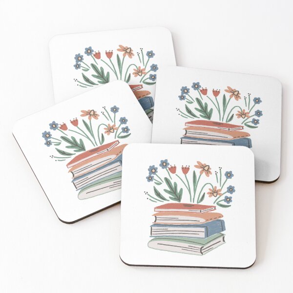 Item preview, Flower Book Stack designed and sold by kristinsosadesign.