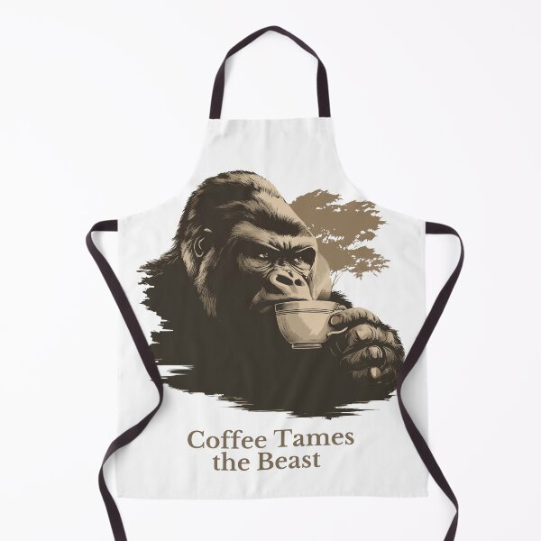 Item preview, Coffee Tames the Beast  designed and sold by ClubVacay.