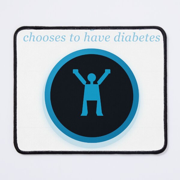 Item preview, Nobody Chooses Diabetes 1 designed and sold by Mark Tiller.