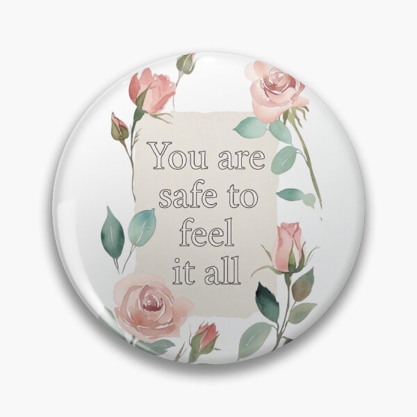 Item preview, Safe to Feel It All Roses designed and sold by CoquetteLunaCo.