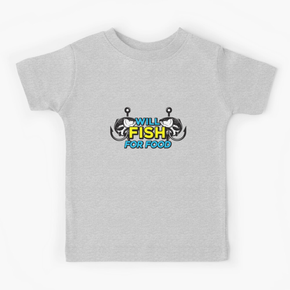 Toddler Bigfoot Fishing Shirt - Sasquatch Catching a Fish Infant