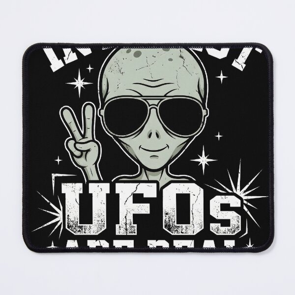 Item preview, remendous Interest – UFOs Are Real Funny Alien Design | Retro Extraterrestrial Humor designed and sold by ArcaneArtistry.
