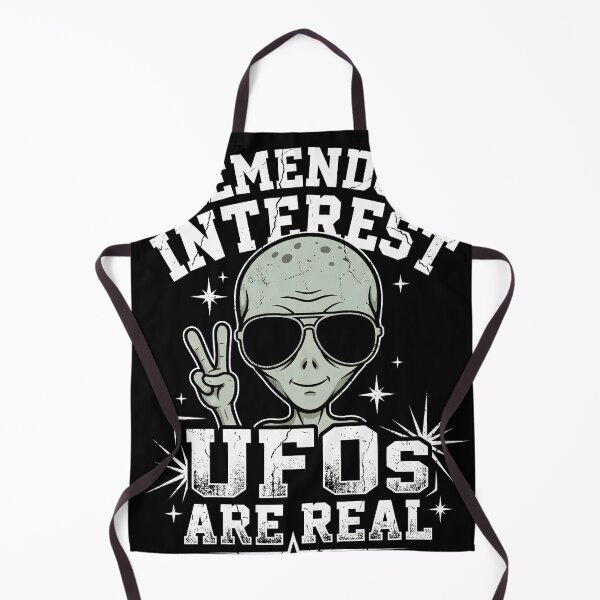 Item preview, remendous Interest – UFOs Are Real Funny Alien Design | Retro Extraterrestrial Humor designed and sold by ArcaneArtistry.