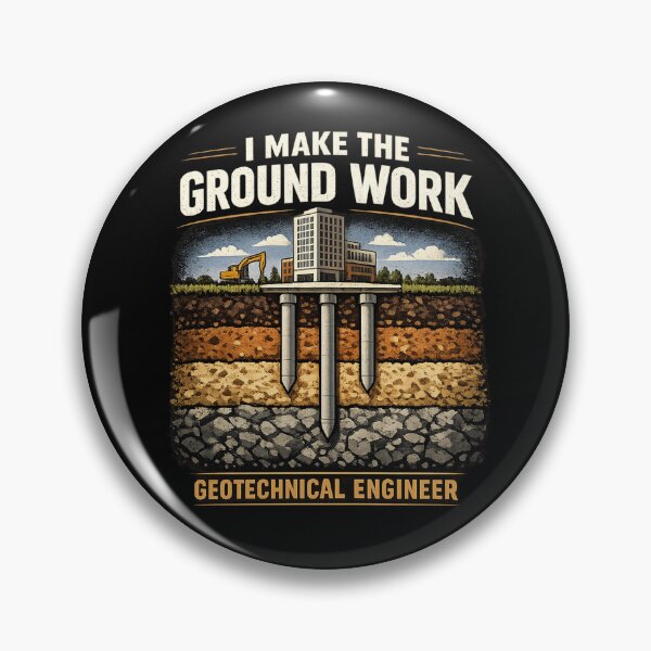 Item preview, I Make The Ground Work – Geotechnical Engineer Soil Foundation Engineering Design designed and sold by Millarito.