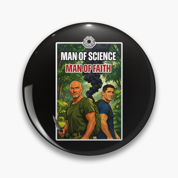 Item preview, Man of Science, Man of Faith designed and sold by Popcorn Odyssey.
