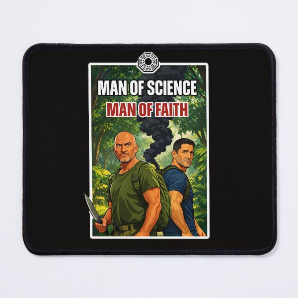 Item preview, Man of Science, Man of Faith designed and sold by Popcorn Odyssey.