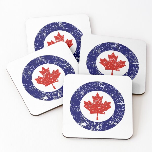 Item preview, Canada Roundel / Insignia - Worn / Eroded / Aged / Grunge (Large) designed and sold by STUDIO-72.