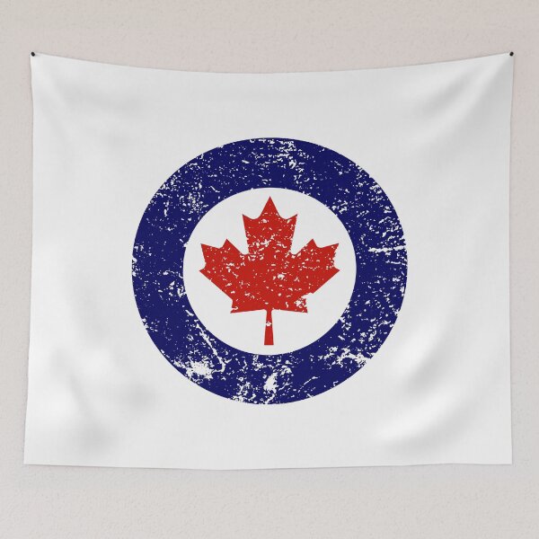 Item preview, Canada Roundel / Insignia - Worn / Eroded / Aged / Grunge (Large) designed and sold by STUDIO-72.