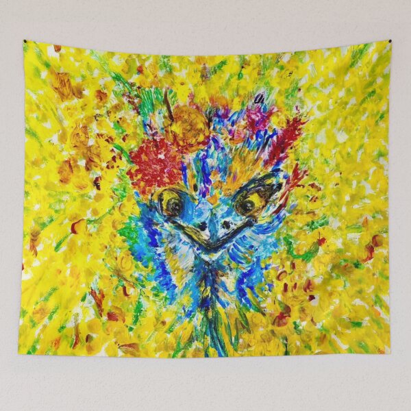 Item preview, The Downunder party emu.  designed and sold by Art by Fruitcake.
