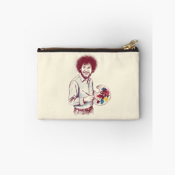 Item preview, Hand-Drawn Sketch of the Happy Painter Bob Ross designed and sold by Mystikos Art.