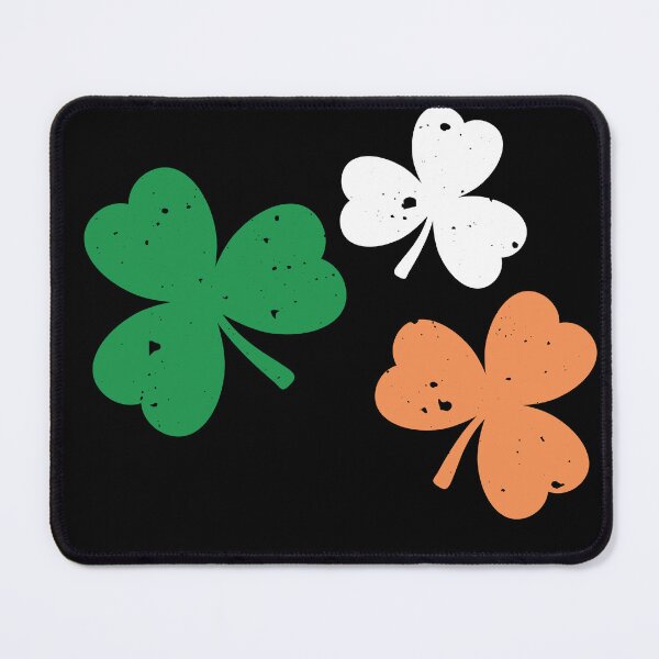 Item preview, Three Shamrock Ireland Vintage Flag Colors designed and sold by franky-and-art.