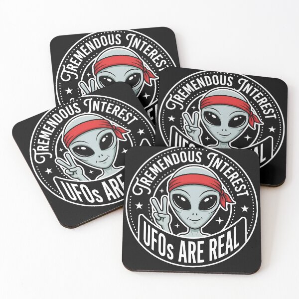 Item preview, Copy of remendous Interest – UFOs Are Real Funny Alien Design | Retro Extraterrestrial Humor designed and sold by ArcaneArtistry.