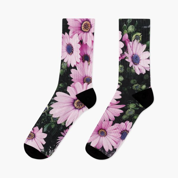 Item preview, Vibrant Pink Daisies with Purple Centers designed and sold by Arturo Daniel Garcia Palomo.