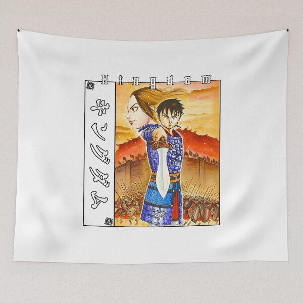 Item preview, Dark Strategist Blue-Armored Warrior – Epic Anime Hero Illustration designed and sold by lamiarte.