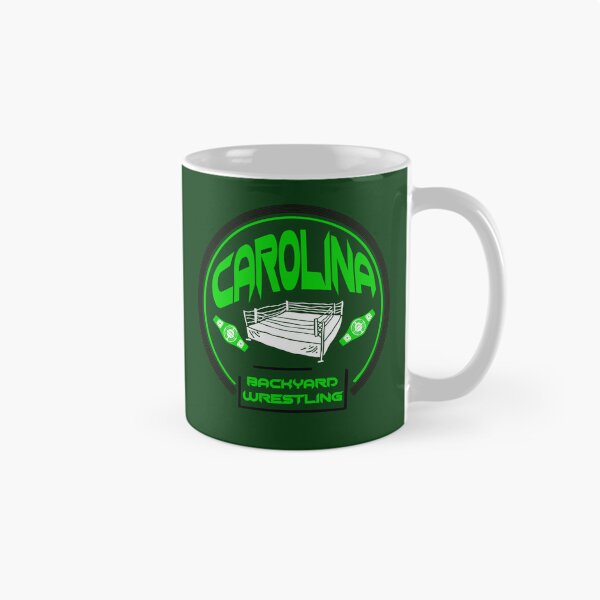 Item preview, Carolina Backyard Wrestling Circle Logo White designed and sold by CBW-Merch.