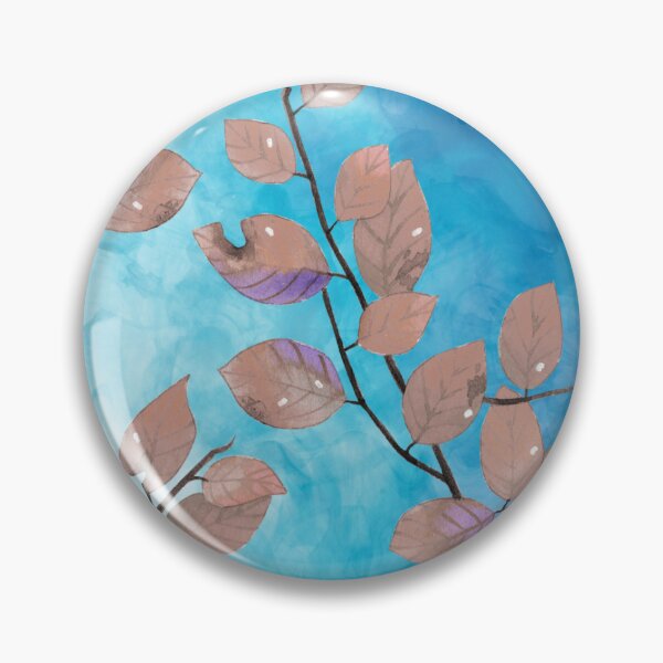 Item preview, Turquoise Blue Cloud & leaves designed and sold by redsamm.