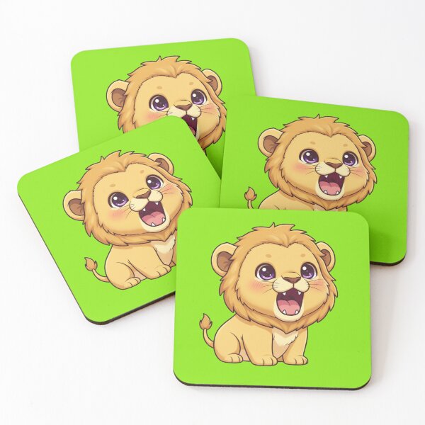 Item preview, Cute Kawaii Baby Lion  designed and sold by Jackstudioo.