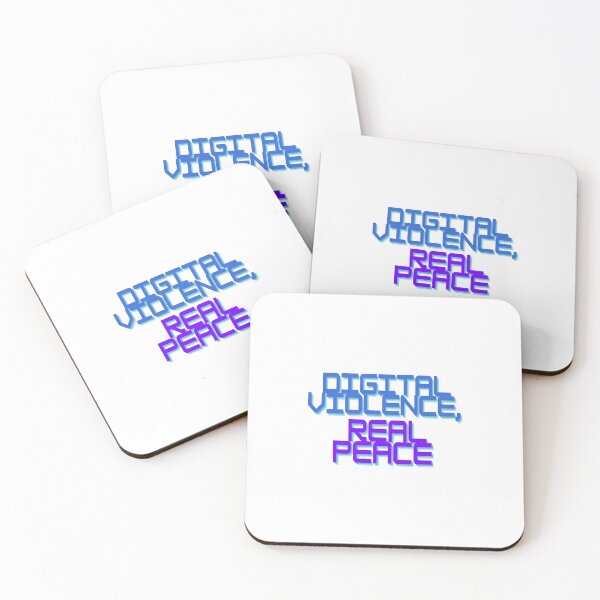 Item preview, Digital Violence Real Peace Gaming Quote designed and sold by RespawnReality2.