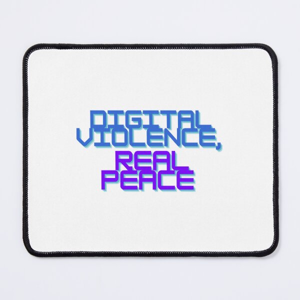 Item preview, Digital Violence Real Peace Gaming Quote designed and sold by RespawnReality2.