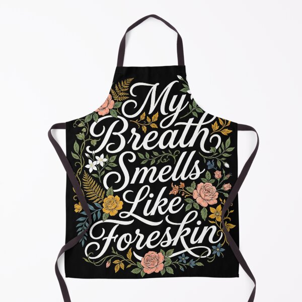 Item preview, My Breath Smells Like Foreskin – Funny Meditation & Mindfulness Humor Design designed and sold by ArcaneArtistry.
