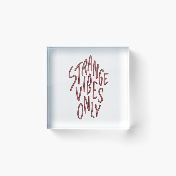 Item preview, Strange Vibes Only designed and sold by Basic Witch.