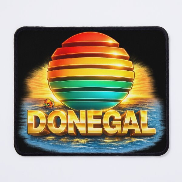Item preview, Donegal Retro Sunset Special Edition remastered County Donegal designed and sold by OliDesigns.