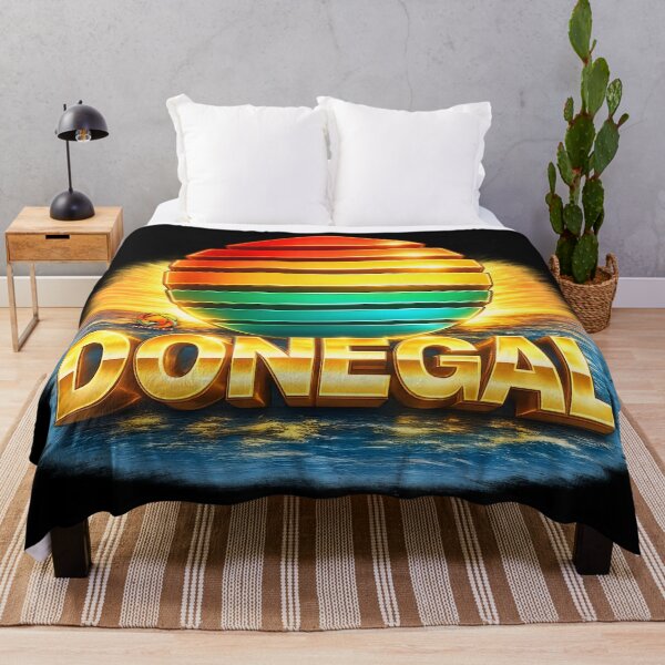 Item preview, Donegal Retro Sunset Special Edition remastered County Donegal designed and sold by OliDesigns.