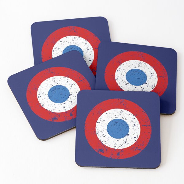 Item preview, France Roundel / Insignia - Worn / Eroded / Aged / Grunge (Large) designed and sold by STUDIO-72.