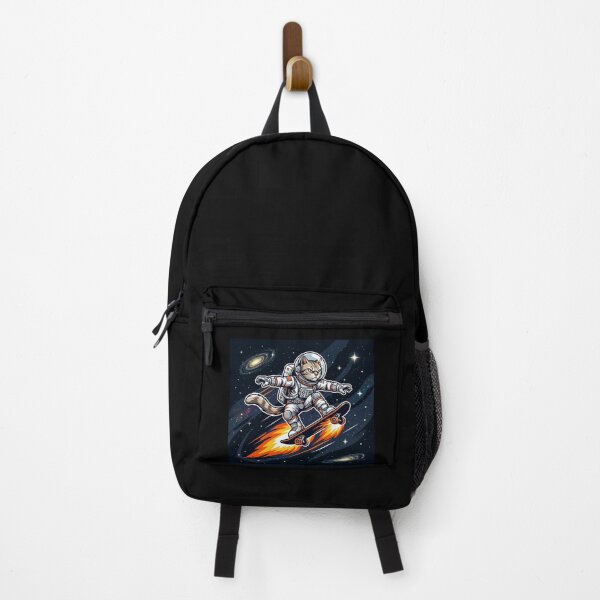 Item preview, Astronaut Skateboard Cat – Space Skater Galaxy Funny Cat Design designed and sold by D-Oles-Mercher.
