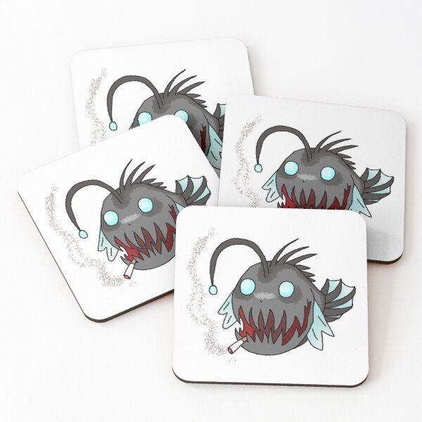 Item preview, Angler Fish has a Cigarette designed and sold by Obsessors' Grotto.