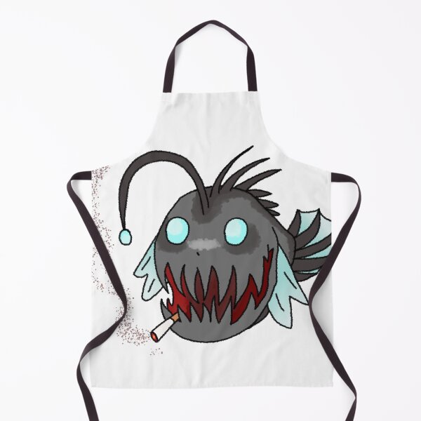 Item preview, Angler Fish has a Cigarette designed and sold by Obsessors' Grotto.