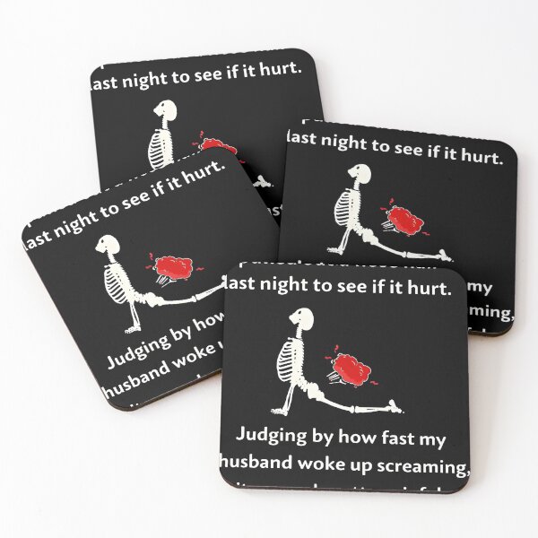 Item preview, Nose Hair Experiment – Dark Humor Skeleton Joke Design | Funny Gross Humor Quote designed and sold by ArcaneArtistry.