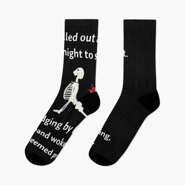 Item preview, Nose Hair Experiment – Dark Humor Skeleton Joke Design | Funny Gross Humor Quote designed and sold by ArcaneArtistry.