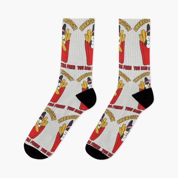 Item preview, Extra Fries - Funny French Bulldog designed and sold by DigitalGlade.