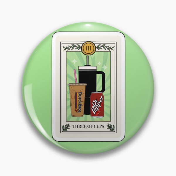 Item preview, three drinks tarot (green)  designed and sold by gigi jones.