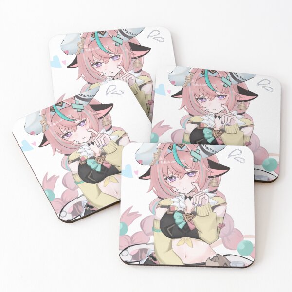 Item preview, Varesa Scratching Cheek Genshin Impact designed and sold by KomiArts.