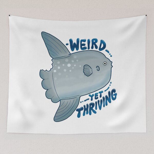 Item preview, Weird Yet Thriving Mola designed and sold by KetrinaDrawsALot.