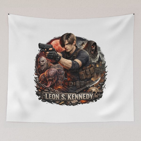 Item preview, Leon S Kennedy Survival Horror Design designed and sold by RedVista.