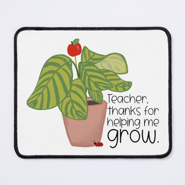 Item preview, Thanks for Helping me Grow - teacher appreciation designed and sold by Willow & Grace Designs.