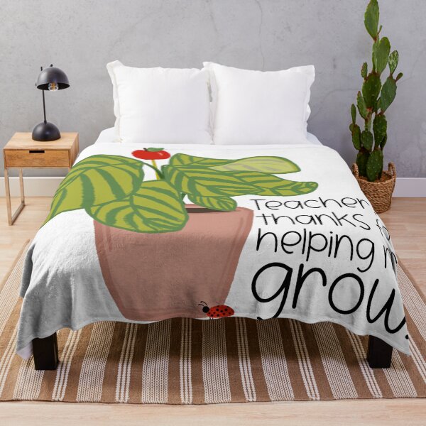 Item preview, Thanks for Helping me Grow - teacher appreciation designed and sold by Willow & Grace Designs.