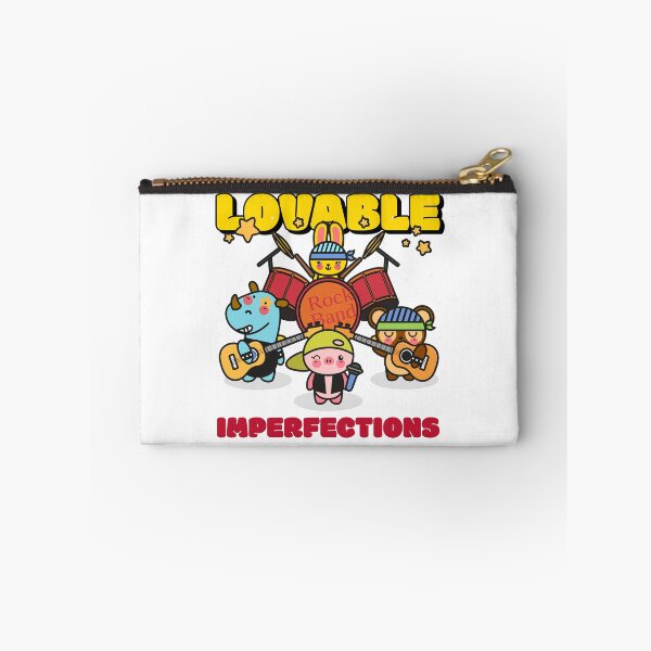 Item preview, Lovable Imperfections Kawaii T-Shirt | Cute Anime Style Self Love Graphic Tee designed and sold by Gerontar.