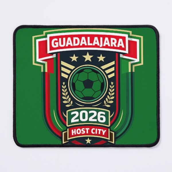 Item preview, Guadalajara 2026 Host City Emblem designed and sold by BrickByDream.