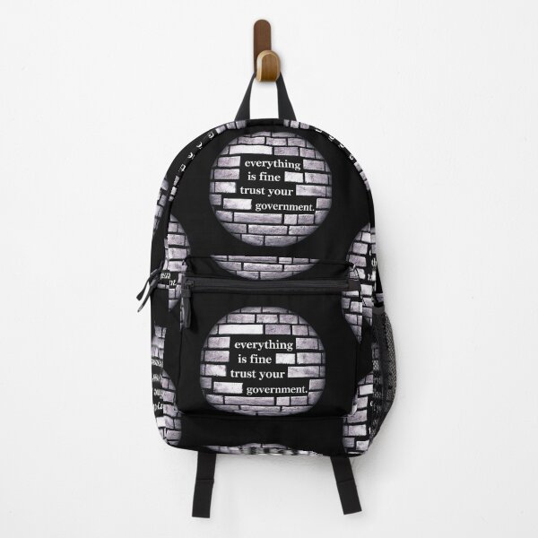 Item preview, Funny Everything is Fine Trust Your Government designed and sold by gear-posters.