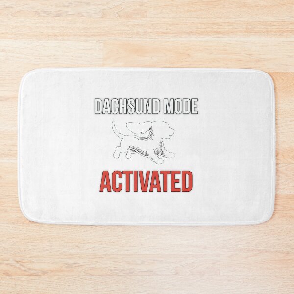 Item preview, Dachshund Mode Activated Funny Wiener Dog Shirt designed and sold by ahfas86.