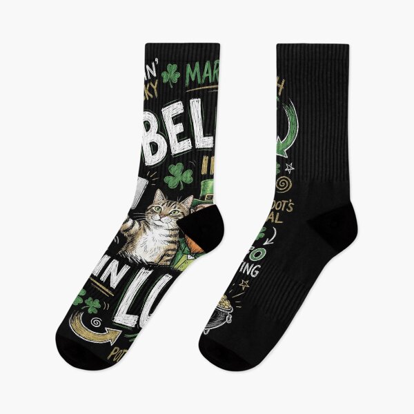 Item preview, Believe in Luck – Funny St. Patrick’s Day Leprechaun, Bigfoot & UFO Design designed and sold by ArcaneArtistry.